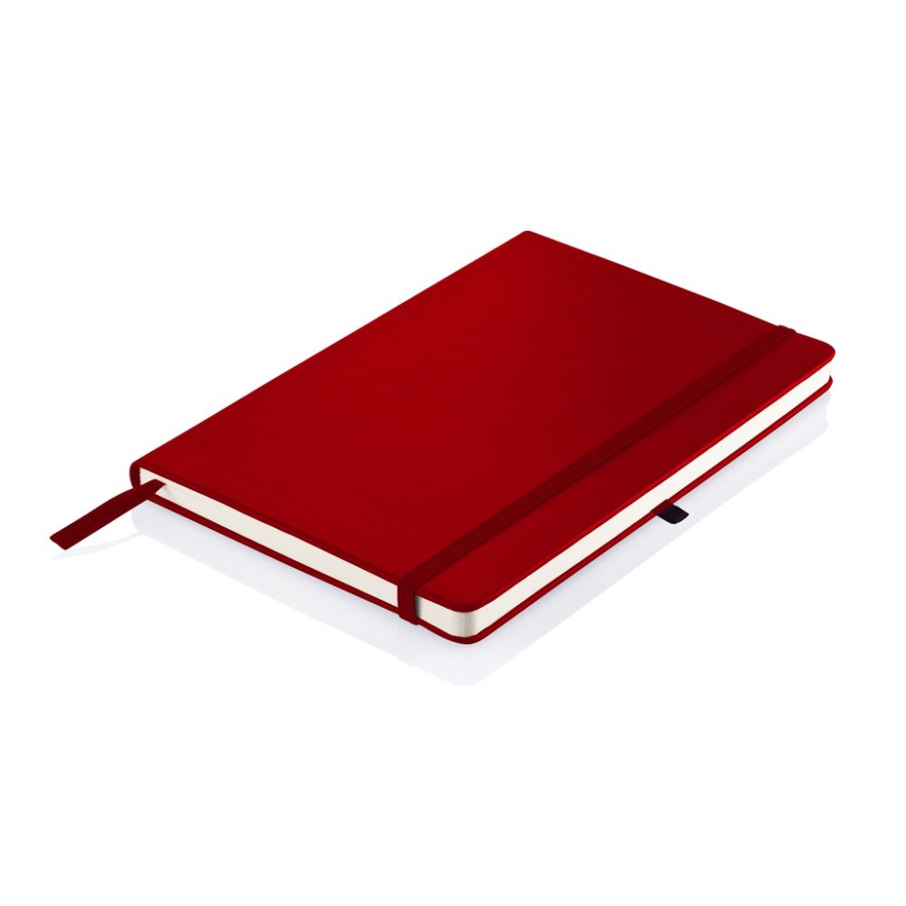 BORNA - Giftology A5 Hard Cover Notebook and Pen Set - Red - Image 4