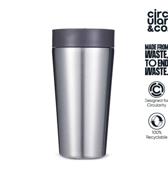Circular Cup - Recycled Stainless Steel Cup 12oz