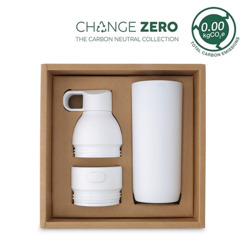 RUVO - CHANGE ZERO 2-in-1 Modular Hydration Gift Set - White - Image 2