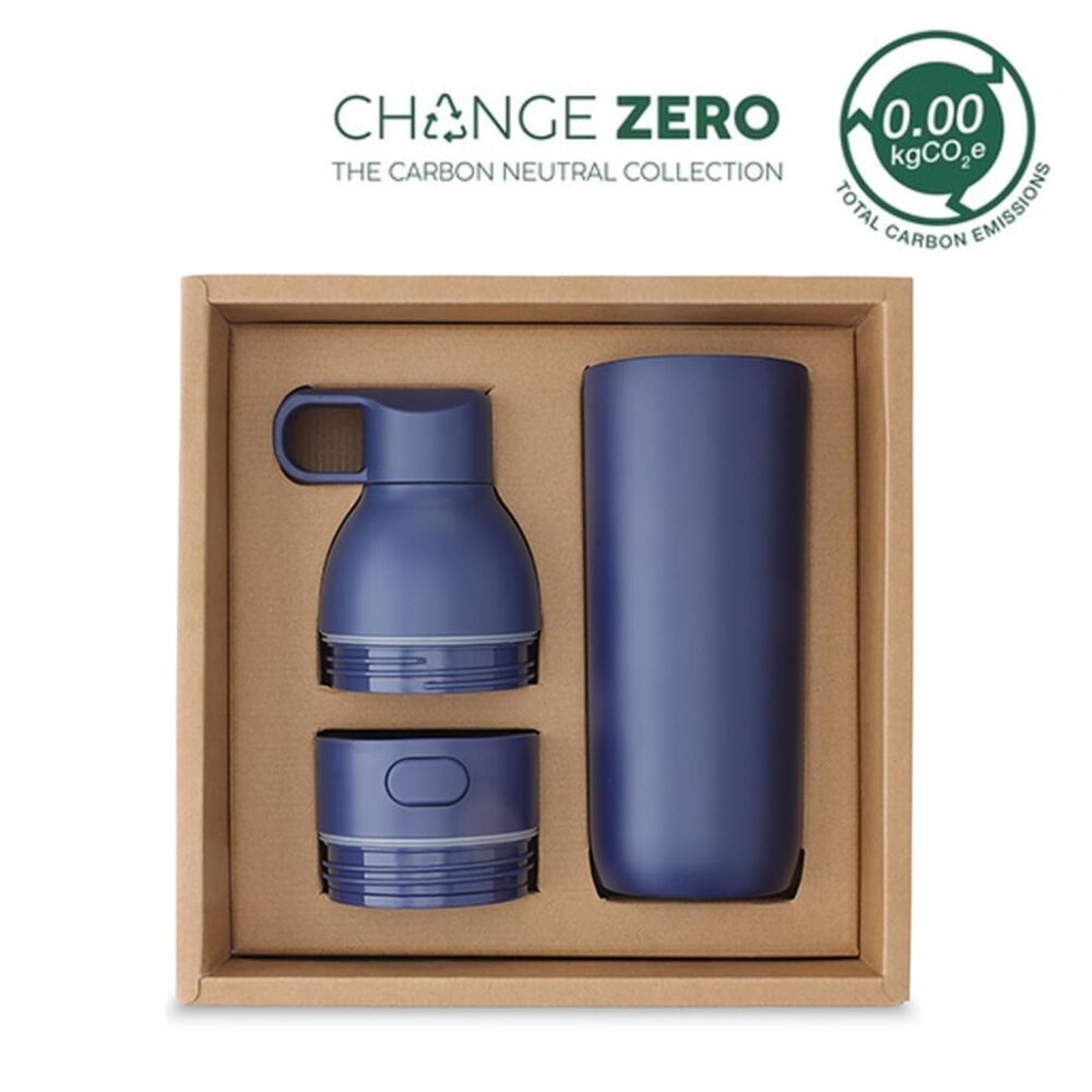 RUVO - CHANGE ZERO 2-in-1 Modular Hydration Gift Set - Navy Blue - Image 2