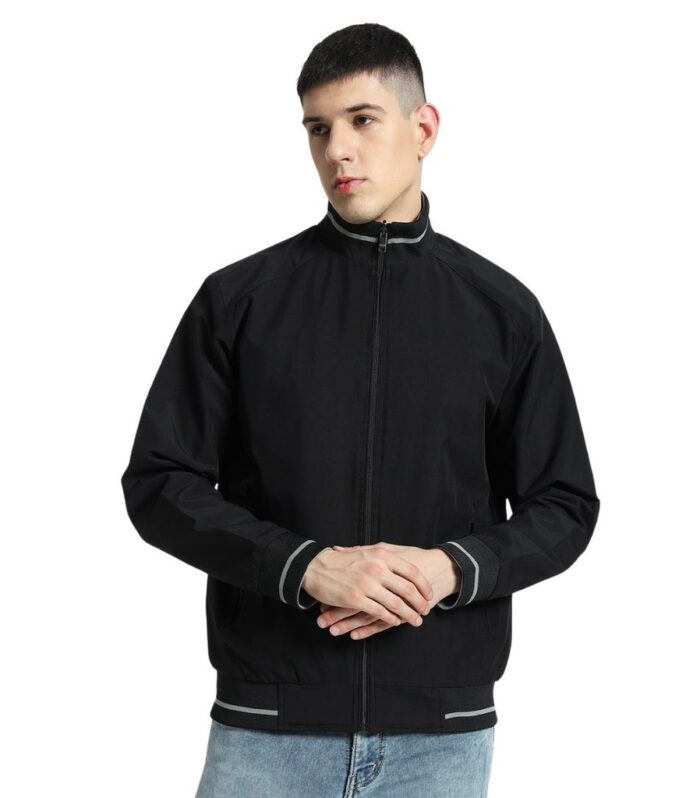 VARSITY - SANTHOME Men's Lightweight Reversible Bomber Jacket