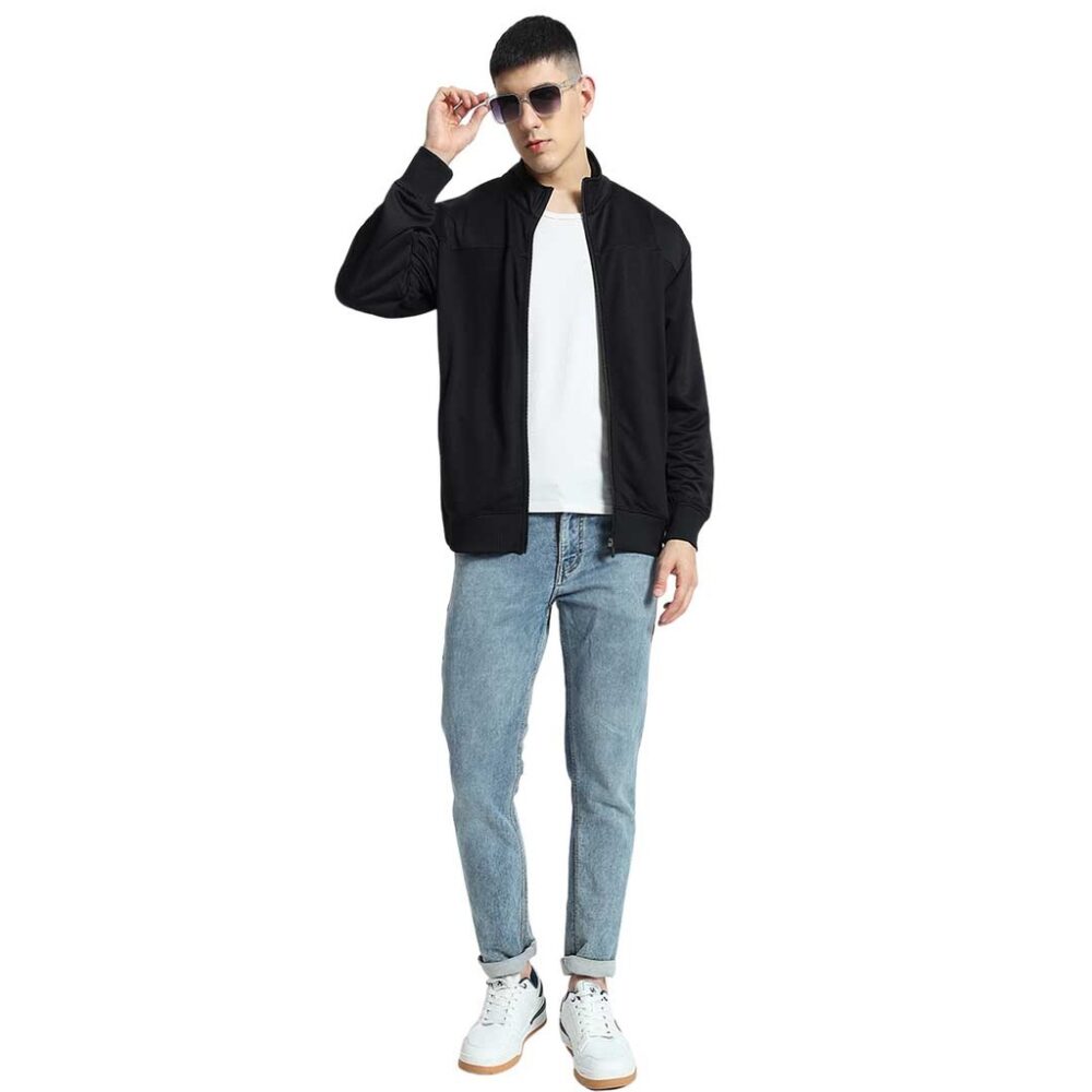 MARSHALL - Santhome Comfort Wind Jacket - Black - Image 2