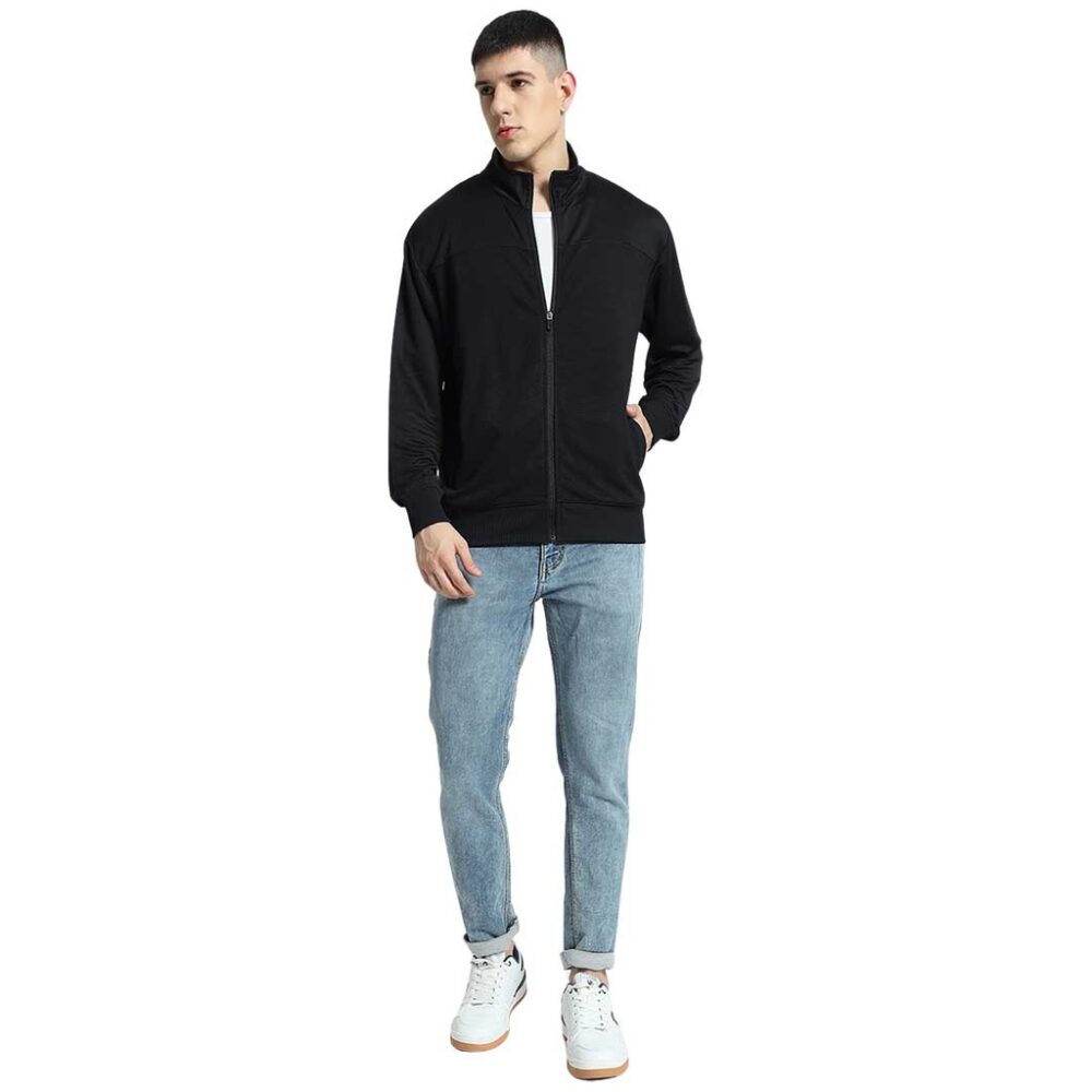 MARSHALL - Santhome Comfort Wind Jacket - Black - Image 7