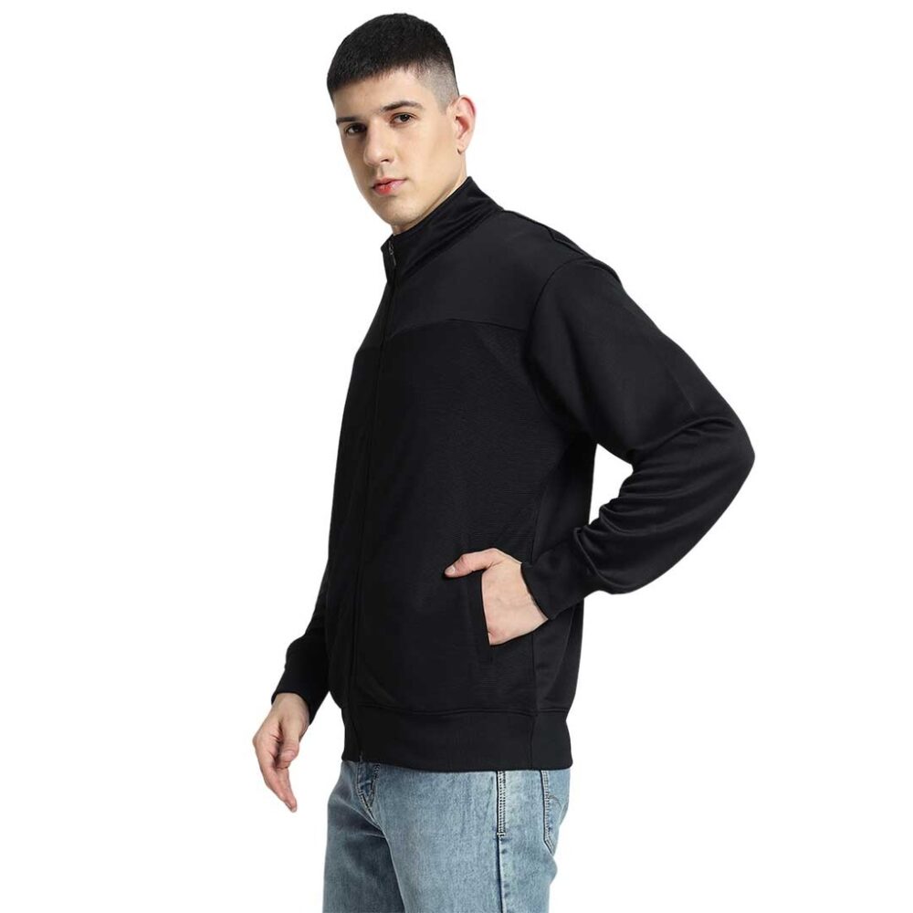 MARSHALL - Santhome Comfort Wind Jacket - Black - Image 4
